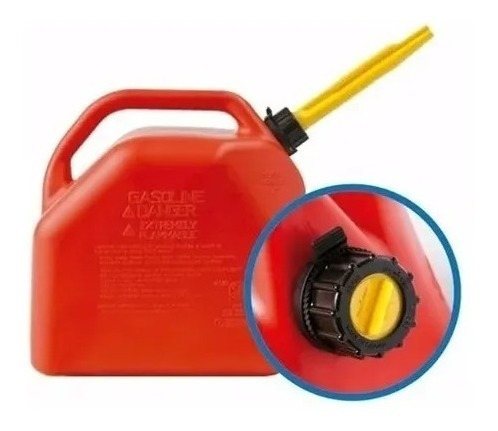 Bidón Plástico Para Combustibles 5lt Driven Bp05r - Imagen 2